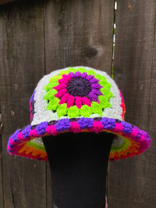 Neon bucket hat